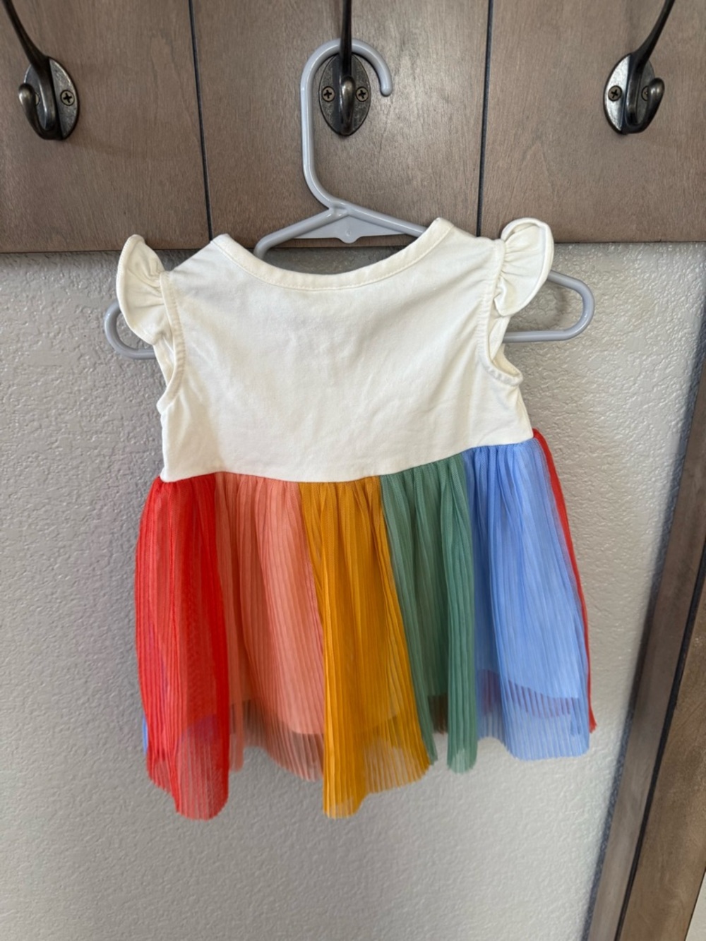 Hannah Anderson Rainbow Pleated Tulle Dress - Picture 2 of 3